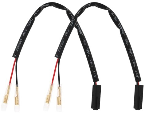 YINETTECH 2 Stück Motorrad-Front-LED-Blinker-Adapterkabel Kompatibel mit Honda CBR650F 2014–2025
