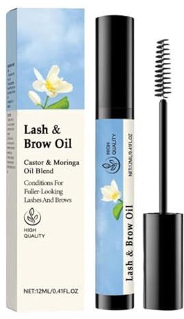 Huile De Grimper Pour Les Cils Nourrissants De Croissance | Formule Naturelle De Vitamine E Pour Les Cils Plus Longs Et Plus Denses | Sérum De Cils - Application Quotidienne, Yeux Sensibles