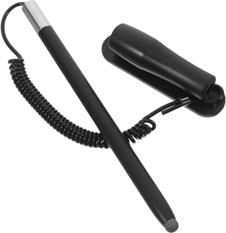 DOITOOL Stylet Capacitif Rétractable avec Porte-Stylo à Ressort pour Écran Tactile, Stylo Multifonction Précis et Portable, Compatible Tablettes et Smartphones, pour Voiture