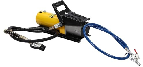 DunleyMin Drucklufthydraulische Pumpe 10000PSI Lufthydraulikpumpe Pneumatische Hydraulikpumpe Fußpumpe Hydraulikpumpe für Industrie