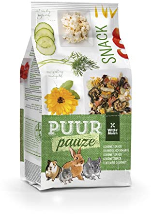 WITTE MOLEN - Snack Muesli Puur para Roedores - 1846 - 700 Grs.