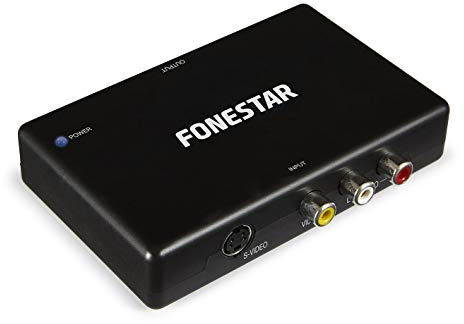 FONESTAR FO-40VH CONVERTIDOR DE RCA O S-Video Y Audio ESTÉREO A HDMI 1080P