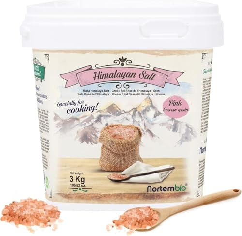 Nortembio Sale Rosa dell'Himalaya Extrafino 3 kg