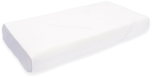 Traumschloss Premium Nackenstützkissen - Kopfkissen aus hochwertigem RG85 Viscoschaumkern für optimale Nackenentlastung mit nachhaltigem Bezug - Waschbar und hygienisch - 30x60 cm - Höhe 7cm | Kopfkissen aus hochwertigem RG85 Viscoschaumkern - Waschbar und hygienisch - 30x60 cm - Höhe 7cm