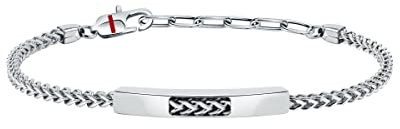 Sector Bracciale PULSEIRA, Basic, AÇO, piastra C EMANEL, 22 cm SZS68 Marca