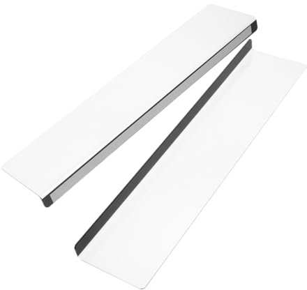 SHOWERORO 2stücke Monitor Memo Board Acryl Notizhalter Für Computermonitor Bildschirm Memo Board Büro Schreibtisch Zubehör Memoboard Für Wand Dokumentenhalter Monitor-memoboard Organizer Hin