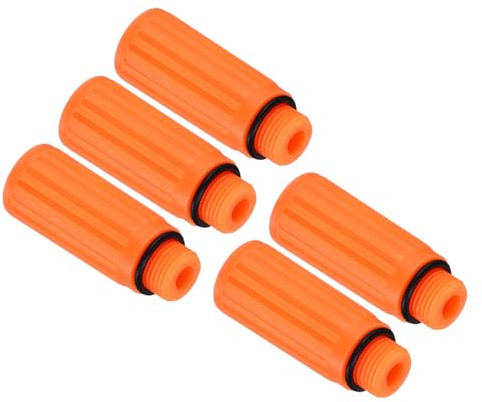 PATIKIL Tappo di Riempimento Olio Compressore d'Aria, 5 Pz 15.5mm Tappo di Sfiato di Riempimento Olio di Ricambio per Compressore d'Aria comuni, Giallo