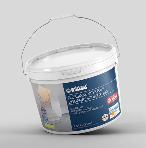 Wilckens Professional Flüssigkunststoff in 2,5L und 5L Farbtöne: RAL 7001/7016 Bodenbeschichtung (RAL 7001 2,5L)