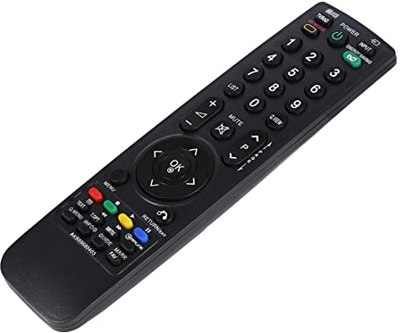 Keenso TV -REMOTE CONTROLLE AKB69680403 per LCD -led TV Nessuna Programmazione di Programmazione Prestazioni di Accesso Al Canale Diretto per Materiale Digital Black ABS Richiesto