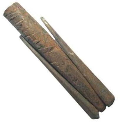 30 mm Steinspalterkeil, robuste Wellstahlstange zum Spalten von Beton, Granit, Marmor, Stein und Stein, Handwerkzeug mit 160 mm Länge