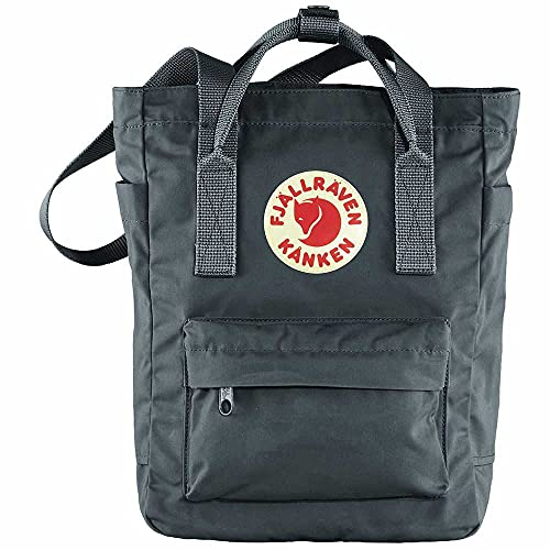 Fjallraven Fjällräven F23711 Kånken Totepack Mini Rucksack/Schultertasche, Graphite, 30 cm x 25 cm x 13 cm, 8 L
