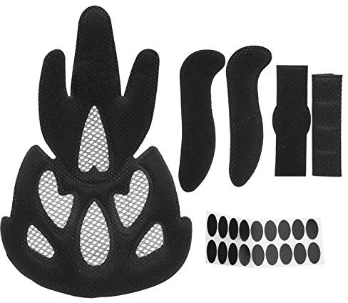 Cykelhjälm Svampkuddar Magic Stick Skum Anti-kollisionsfoder Svampskydd 2 Flugnät 8 Foder 2 Påse