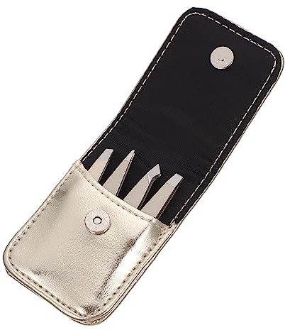 FOMIYES 4stücke Stirn Clips Aus Rostfreiem Stahl Kosmetische Werkzeuge Augenbraue Pinzette Geschlossenes Klemmdesign Augenbrauenpflegewerkzeuge Augenbrauentrimmer