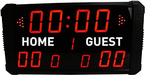 VUIKLCty 14/24s Shot-Reloj LED Puntuación de Marcador Digital electrónico for Baloncesto Baseball Fútbol Multisport Temporizador