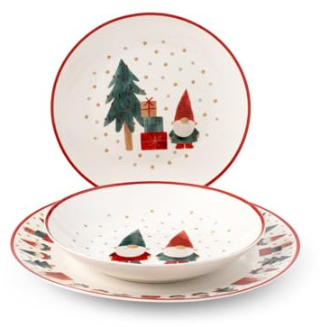H&h Tiny World Weihnachtsservice 18-teilig