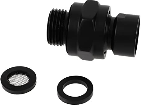 Cabilock 1Stk Duschkugel zubehör Kupferfitting Duscharm-Adapter Professionelles Zubehör Duschkopf Adapter Duschadapter Ersatzteile für die Dusche Dusch-Winkeladapter Black