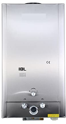 Calentador de agua eléctrico a gas propano (LPG), calentador de agua instantáneo sin tanque a gas butano para RV con kit de ducha, calentador de agua para toda la casa, para ducha, baño, cocina y la