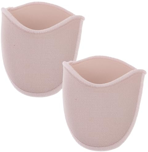 Gogogmee De Dedos del Pie Acolchado para Ballet y Baile, Funda Larga De Gel Transpirable, Reutilizable y Antideslizante para Cuidado De Pies, Alivio del Dolor, Un Par
