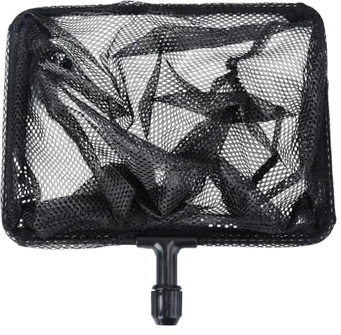 BIUDECO Telescopic Fishing Net with Skid-resistant Handhold and Retractable Design, Abs Material Landing Net for Fish in Ponds and Saltwater, Extendable Pole for Easy Use