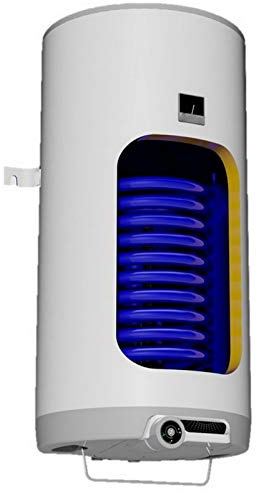 Wandhängender kombinierter Warmwasserspeicher Kombispeicher Elektrospeicher mit 1 Wärmetauscher mit 1m², verschleißfreier 2,2kW Keramikheizstab in der Größe 100 Liter