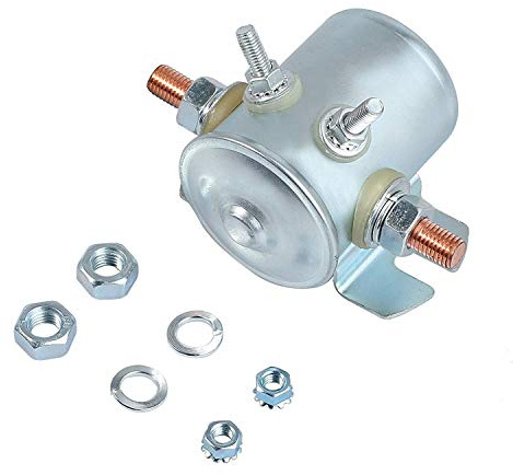 DollaTek 12V-Dauermagnetrelais für Golfwagen und Winden und Hochleistungsmagnete von Rush Heavy Duty SPST
