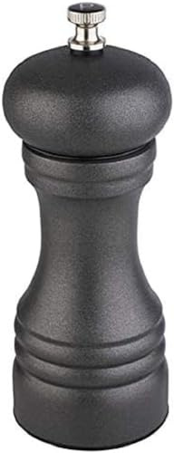 APS Macinapepe Gunmetal, pepiera, macinino in acciaio inox, grado di macinatura regolabile, 6 x 6 cm, altezza 15,5 cm