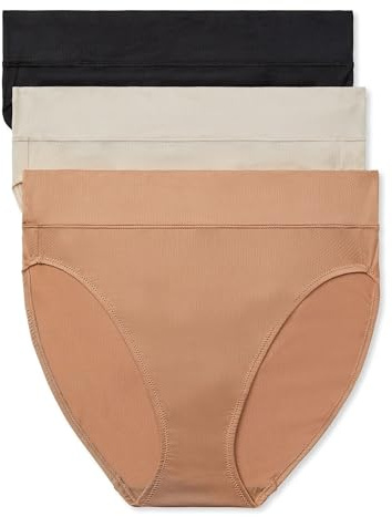 Warners® Blissful Benefits Women's Dig-Free Breathable Microfiber 3-Pack Hi-Cut RT4963W