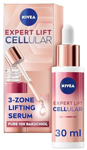 NIVEA Cellular Expert Bakuchiol Lifting Serum (30ml), Face Serum with Pure 10x Bakuchiol, Visibly Reduces Wrinkles, Lifts Contours and Tightens Skin