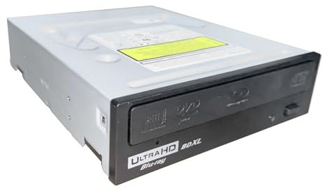 Lettore Blu-ray 4K Ultra HD 3D 16X BD-RE DL di ricambio, per Dell HP Acer Lenovo MSI Windows 8 10 11 Tower PC desktop, 50 100 128 GB Disco DVD+-R/RW CD-R registratore interno unità ottica