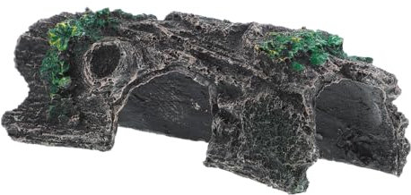 BESPORTBLE Reptilien Versteck Aus Langlebigem Harz Wetterfestes Terrarium Dekor Kleine Höhle Für Schlangen Eidechsen Und Schildkröten Platzsparende Dekoration Für Aquarium Und Gecko-gehege