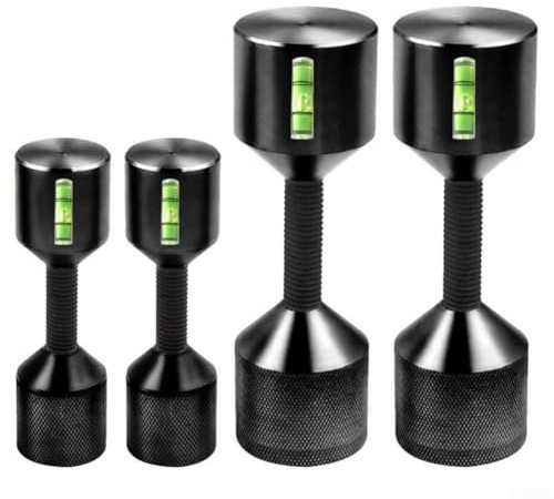 Jonikuper Heavy Duty Two Hole Pin Set, Two Hole Pins Set,Aluminum 2 Hole Flange Alignment Pin, For Flange Positioning, Easy To Use And Ergonomic Design(black4pcs)