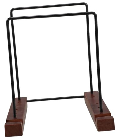 POPETPOP Portadischi in Legno e Ferro Per Organizzare e Esporre Dischi in Vinile e Cd Design Compatto Salvaspazio Per Musicali