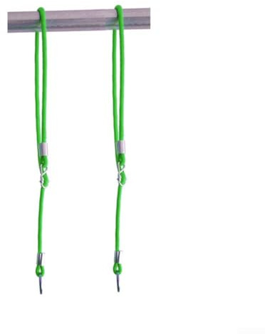 Cuerdas ajustables para columpio de árbol, paquete de 2 para uso al aire libre, plástico resistente, capacidad de carga de 300 libras, longitud ajustable entre 110 y 180 cm, para extensiones de
