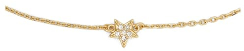 kate spade new york Kate Spade Earrings Metal Mini Heart Bracelet, One Size, Crystal, Cubic Zirconia