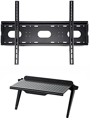 Ultra-Thin Wall Mount TV Bracket for 42-90 Inch LED, LCD, OLED, Plasma TVs, Max VESA 700x500mm, Supports Up to 100kg - Adjustable & Easy Installation
