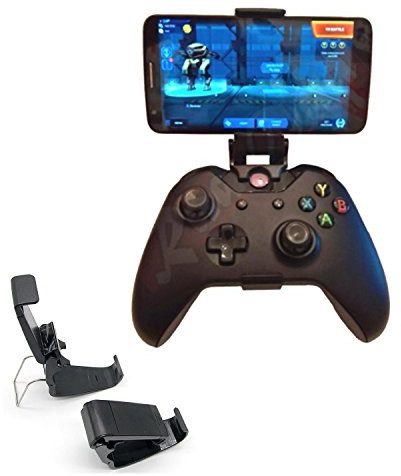 LICHIFIT Smart Phones Mount Collapsible Bracket Hand Grip Stand Foldable Clip Holder for Xbox ONE S Slim Ones Gamepad Controller