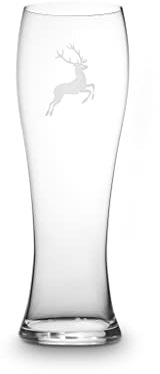 GMUNDNER KERAMIK Vaso de Cerveza de Trigo Ciervo Cantidad de Relleno: 0,5 l Spiegelau