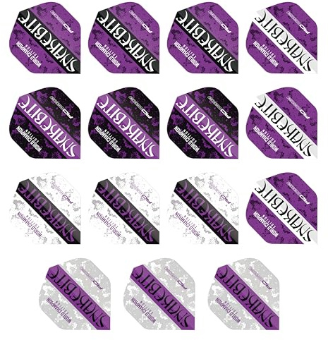 Red Dragon Snakebite World Champion Flights-Set für Dartpfeile