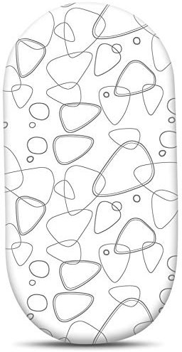 Couxily Spannbettlaken Kinderwagen Stubenwagen Matratze Kinderwagen Einlage Kinderwagen Matratzenbezug Kinderwagenmatratze Kinderwagen Spannbettlaken Bettlaken Kinderbett (1 Stück -A01)