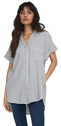 ONLFENNA S/S Loose Shirt WVN NOOS