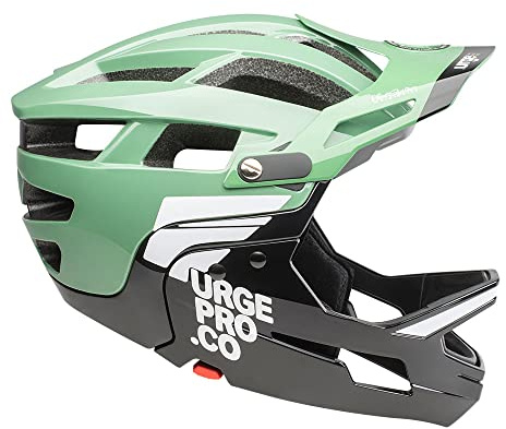 Urge Pampa Gringo Olive L/XL avtagbar mountainbike hjälm blandad