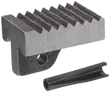 sourcing map Pipe Wrench Heel Jaw with Pin Assembly 18 Wrench Replacement High Carbon Steel
