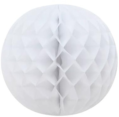 VEPATIM 6 Wabenball Lampion rund weiß Ø 35 cm