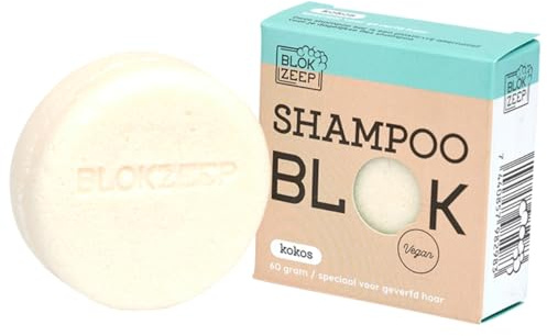 Champú Sólido sin Parabenos -Vegano Natural Ecológico sin Microplásticos-5 Variedades para todo tipo de Cabello-Pelo-Para Mujeres-Hombres-Niños-Con Aceite de coco (Coco)
