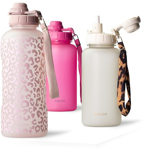 MAMEIDO Borraccia con Cannuccia 2 l (Wild Candy)