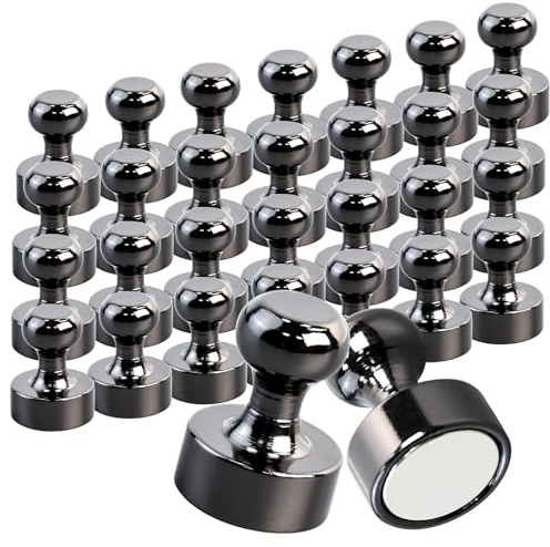 28 Stück Magnete Stark Neodym Extra,12 mm x16 mm Klein Magnete für Magnettafel,Magneten Starker Halt Neodym Mini Magnet für Whiteboard Kühlschrank Pinnwand Stecktafel Büro