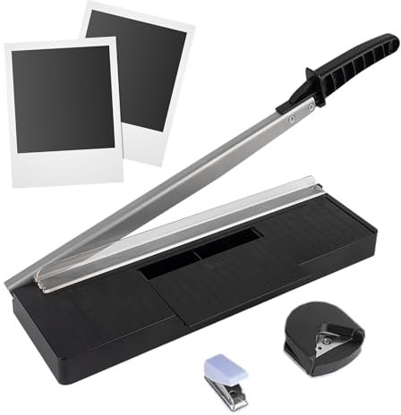 Lever Paper Cutter - Paper Cutter | Photo Cutter, Robust Photo Paper Cutter, Multifunctional Cutting Tool for Documents, Messages and Scr Studio Equipment