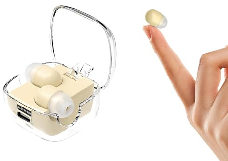 Unsichtbare kleine Schlaf Kopfhörer kabellos Bluetooth Wireless Earbuds | Mini in Ear Kopfhörer Sleep Headphones Buds im Ohr kleinst Schlafkopfhörer Seitenschläfer Bluetooth Ohrhörer für kleine Ohren