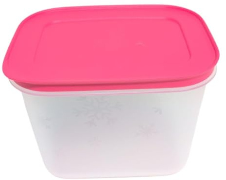 Tupperware Recipiente de cristal para congelador, frigorífico, recipiente con tapa, transparente, 1,1 L, 1100 ml
