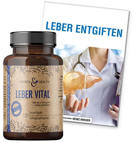 Leber Vital Mit Mariendistel Cholin Löwenzahn Und Artischocke Für Eine Gesunde Leber - Hochdosiert mit 80% Silymarin